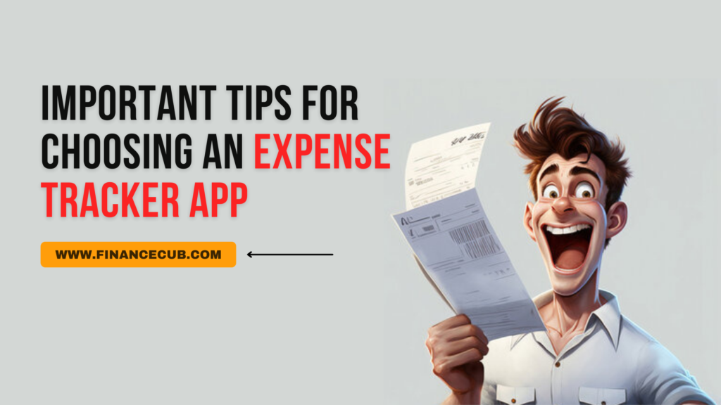 How to Choose an Expense Tracker App